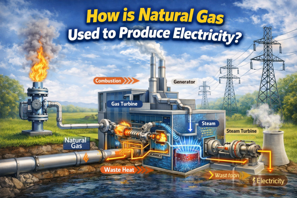 How is Natural Gas Used to Produce Electricity?